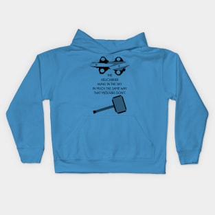 Helicarrier or Mjölnir? Kids Hoodie